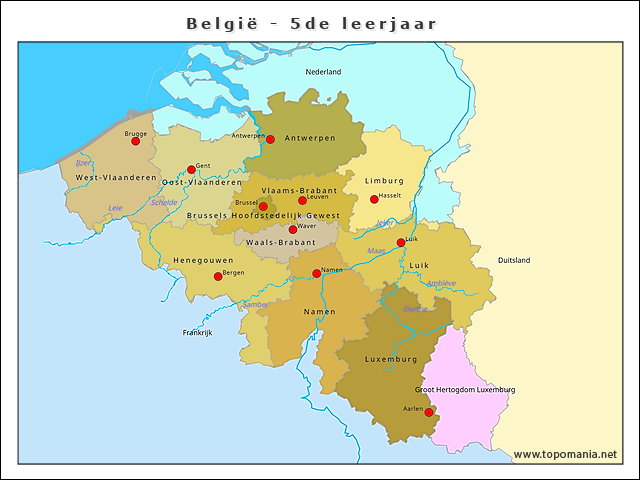 belgie-5de-leerjaar