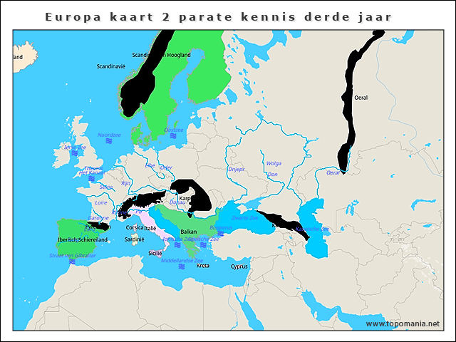 europa-kaart-2-parate-kennis-derde-jaar