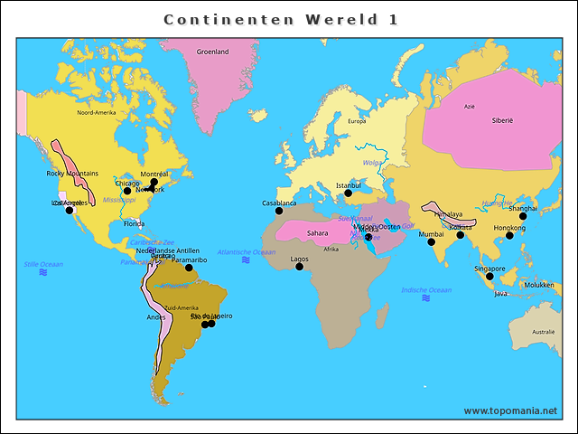 continenten-wereld-1
