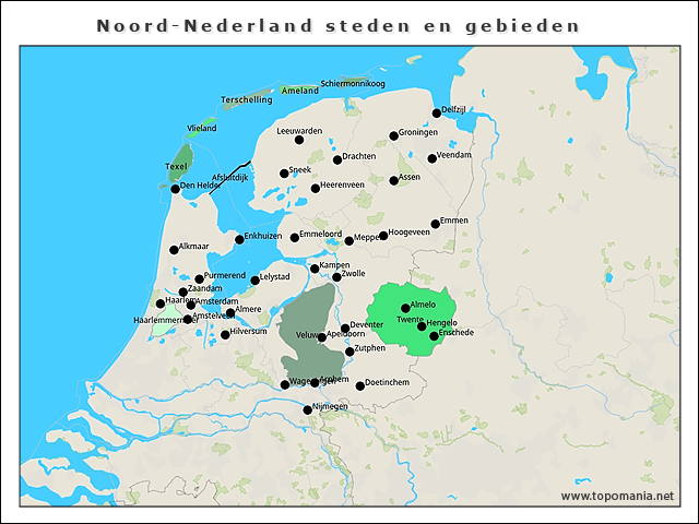 noord-nederland-steden-en-gebieden