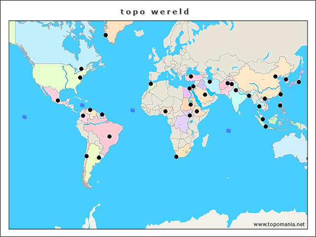 topo-wereld