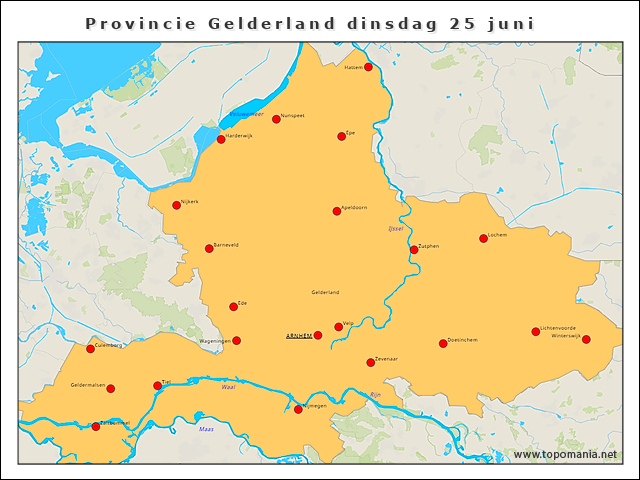 provincie-gelderland-dinsdag-25-juni