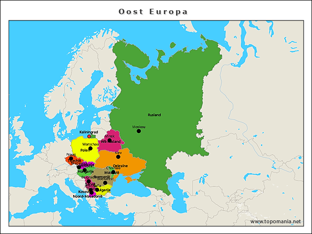 oost-europa-landen-en-hooftsteden