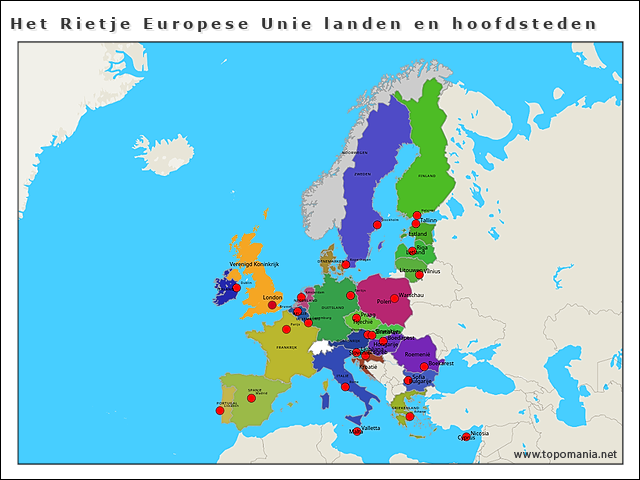 het-rietje-europese-unie-landen-en-hoofdsteden