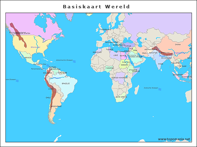 basiskaart-wereld