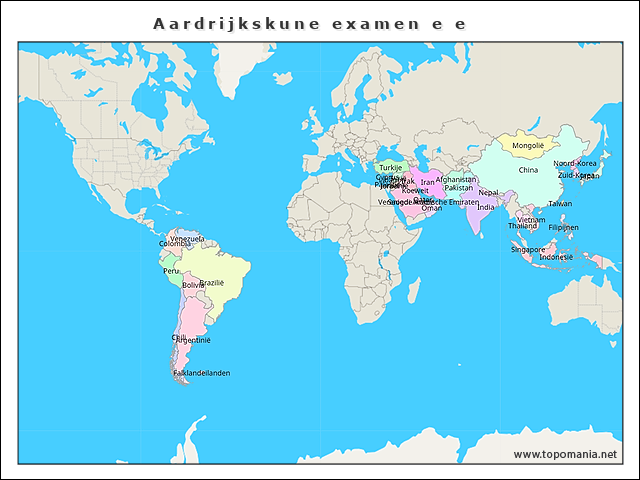 aardrijkskune-examen