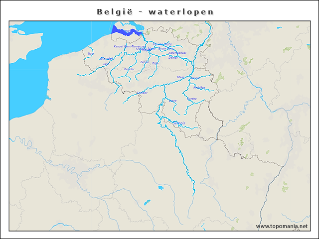 belgie-waterlopen