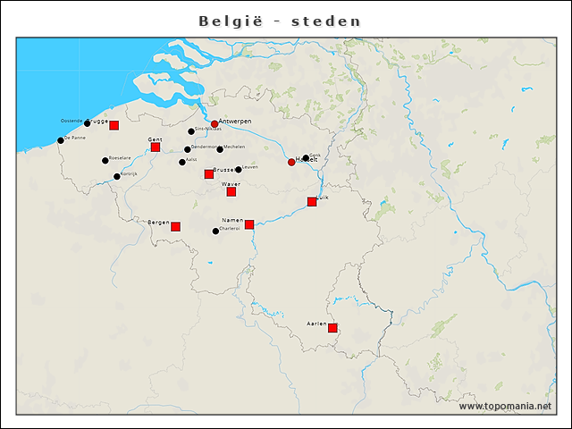 belgie-steden