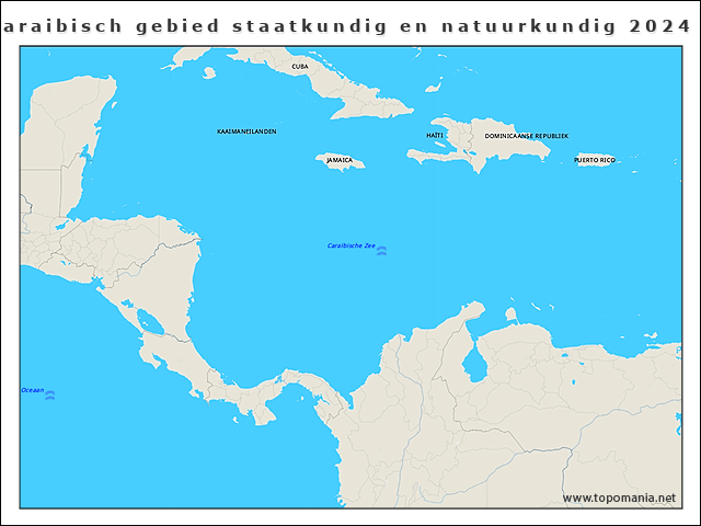 caraibisch-gebied-staatkundig-en-natuurkundig-2024