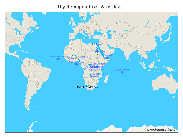 hydrografie-afrika