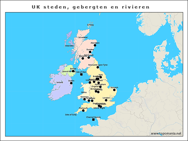 uk-steden-gebergten-en-rivieren