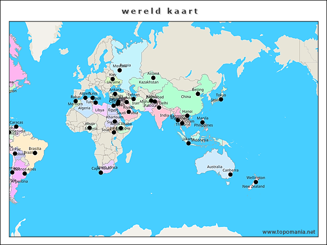 wereld-kaart