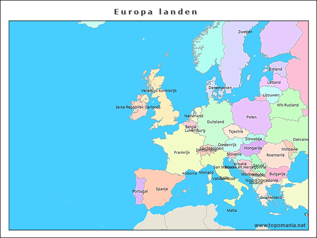 europa-landen