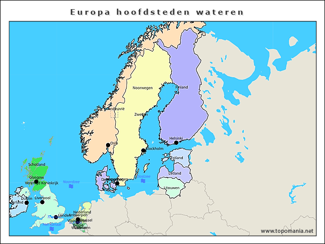 europa-hoofdsteden-wateren