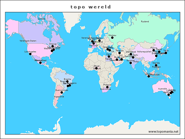 topo-wereld