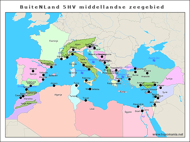 buitenland-5hv-middellandse-zeegebied