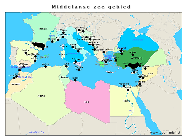 middelanse-zee-gebied