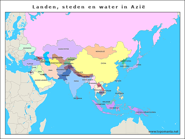 landen-steden-en-water-in-azie