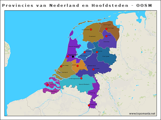 provincies-van-nederland-en-hoofdsteden-oosm