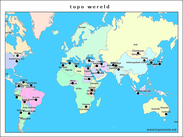topo-wereld