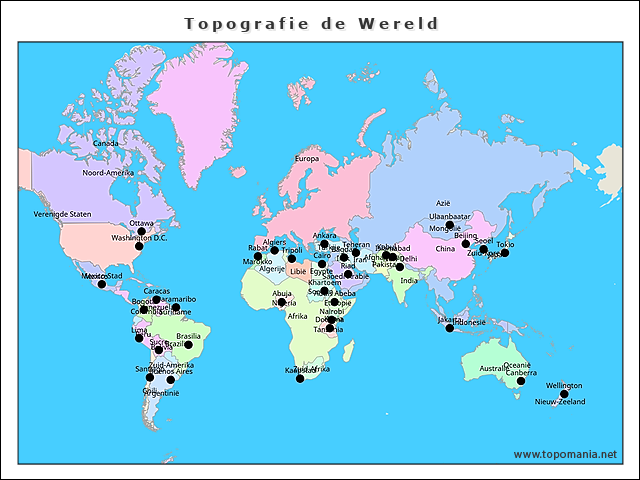 topografie-de-wereld