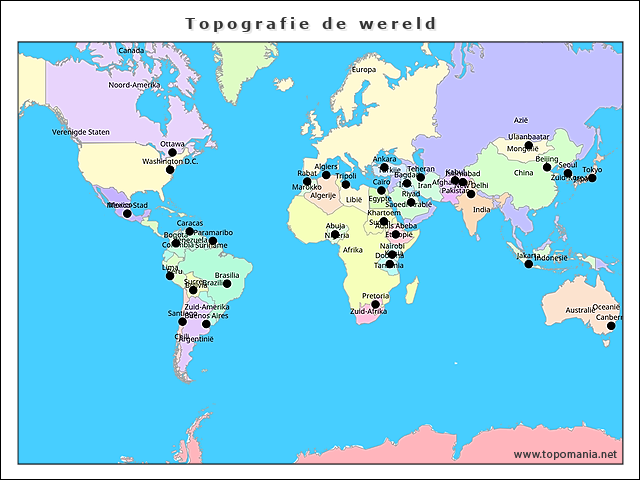 topografie-de-wereld