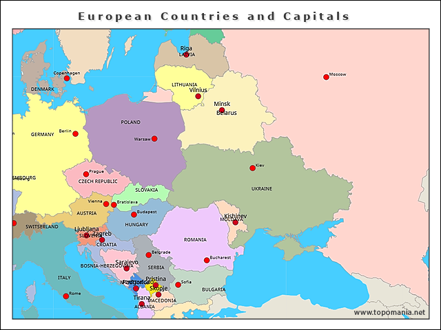 european-countries-and-capitals