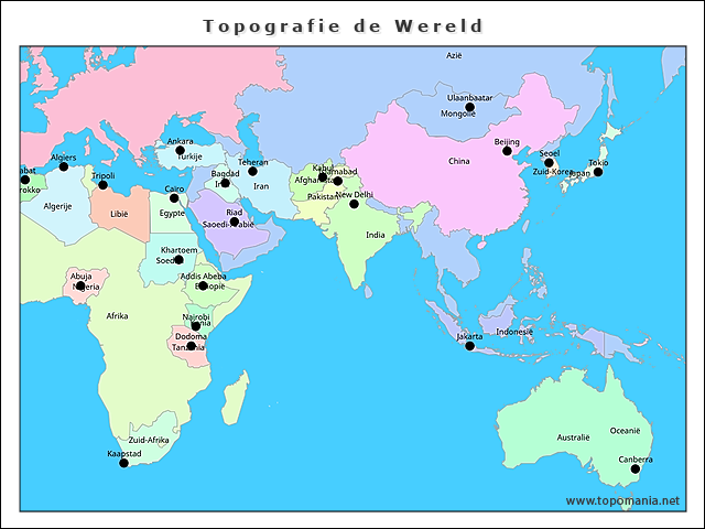 topografie-de-wereld-toets