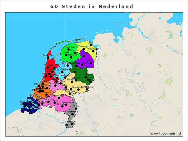 60-steden-in-nederland