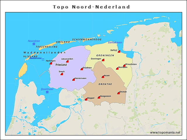 topo-noord-nederland