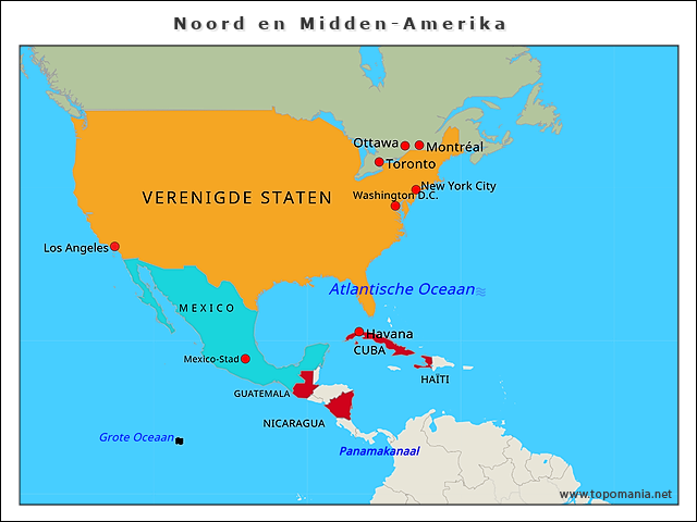 noord-en-midden-amerika