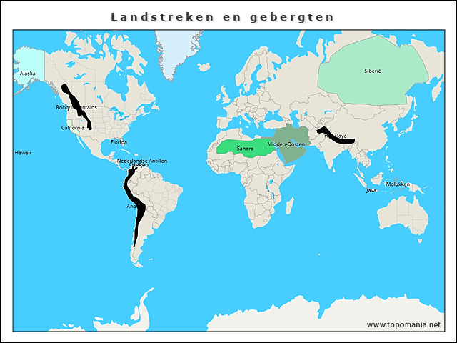 landstreken-en-gebergten