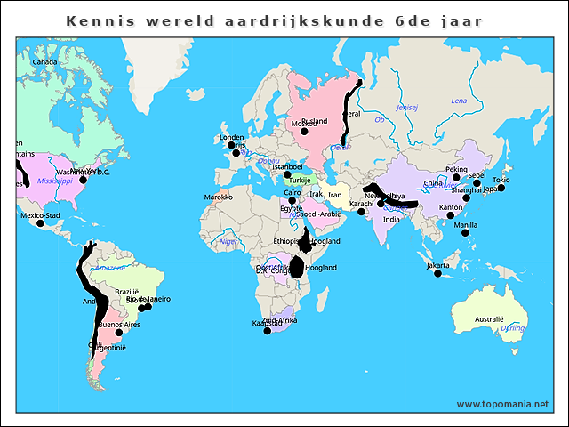 kennis-wereld-aardrijkskunde-6de-jaar