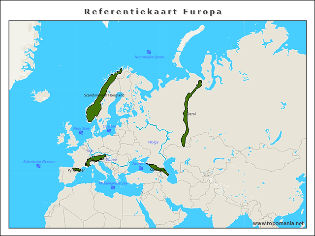 referentiekaart-europa