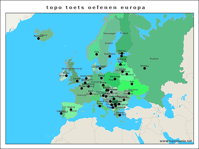 topo-toets-oefenen-europa