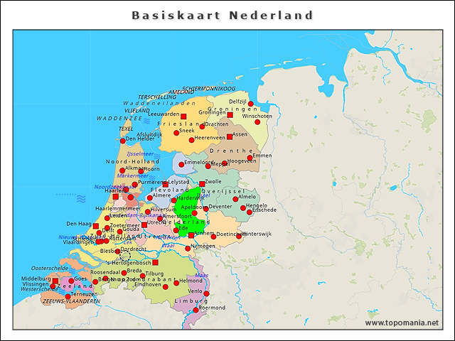 basiskaart-nederland