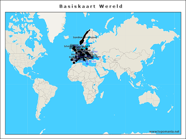 basiskaart-wereld