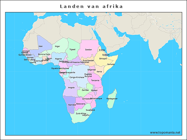 landen-van-afrika