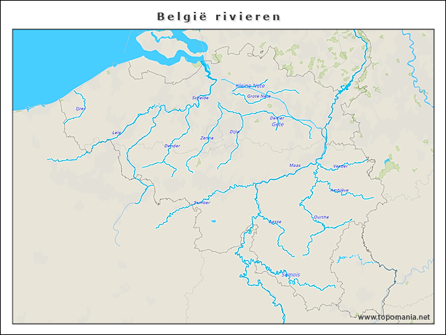 belgie-rivieren