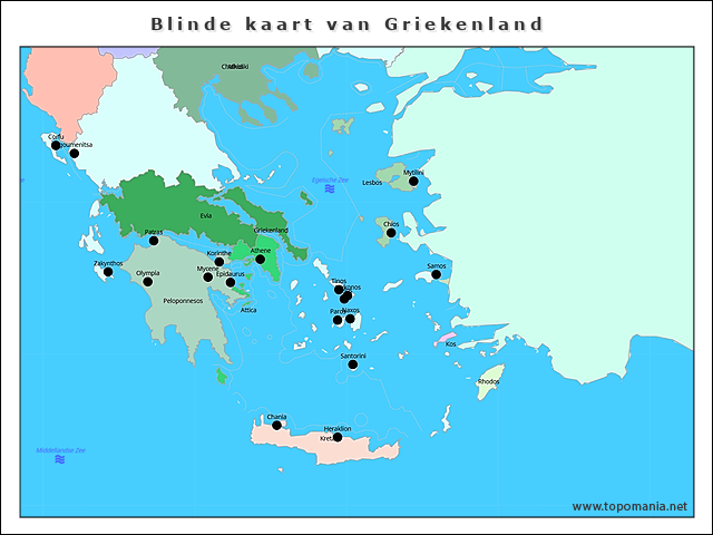 blinde-kaart-van-griekenland