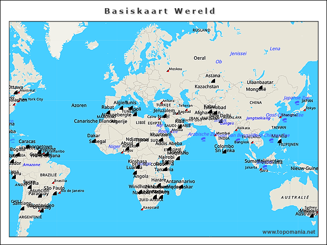 basiskaart-wereld