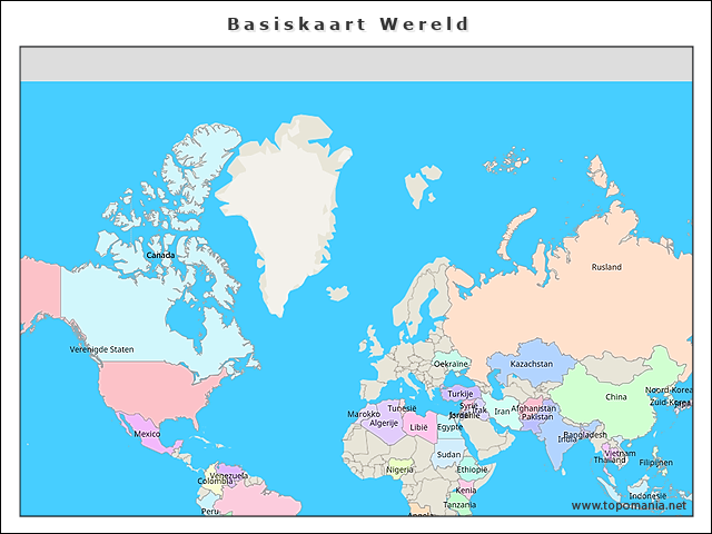 basiskaart-wereld