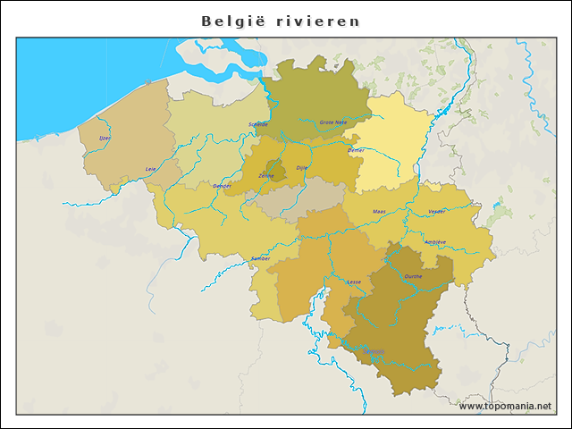 belgie-rivieren