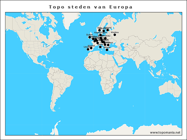 topo-steden-van-europa