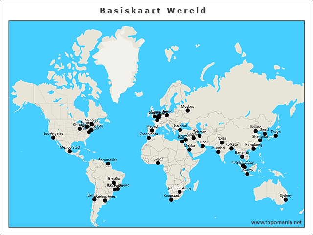 basiskaart-wereld
