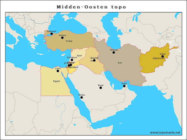 midden-oosten-topo