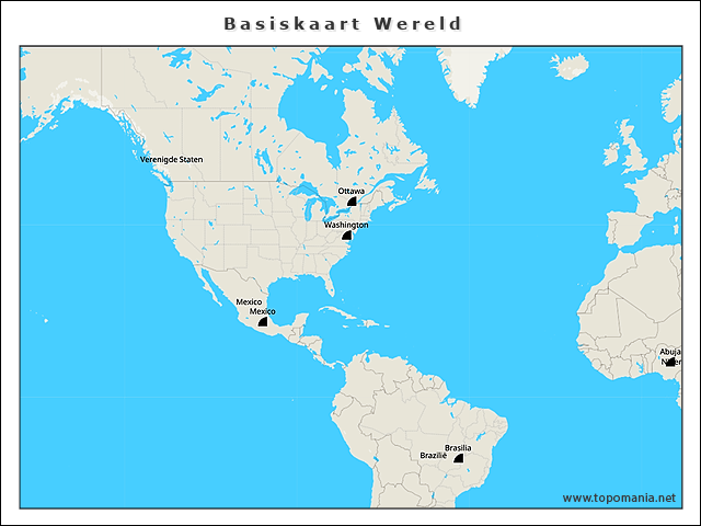 basiskaart-wereld