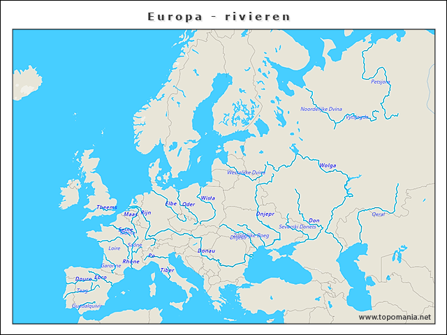 europa-rivieren