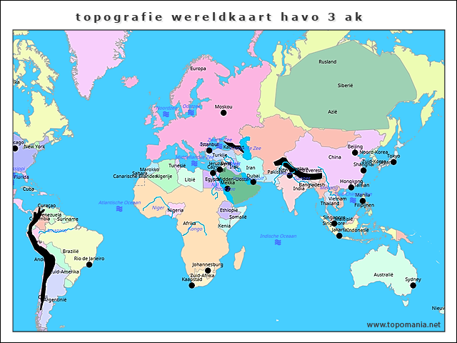 topografie-wereldkaart-havo-3-ak