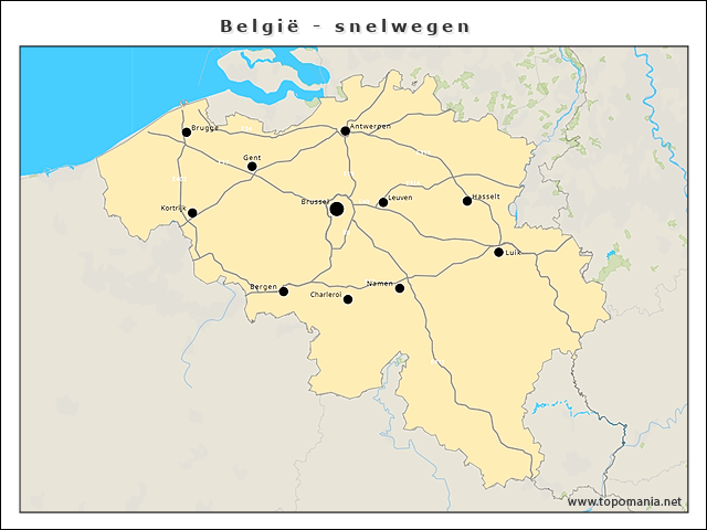 belgie-snelwegen